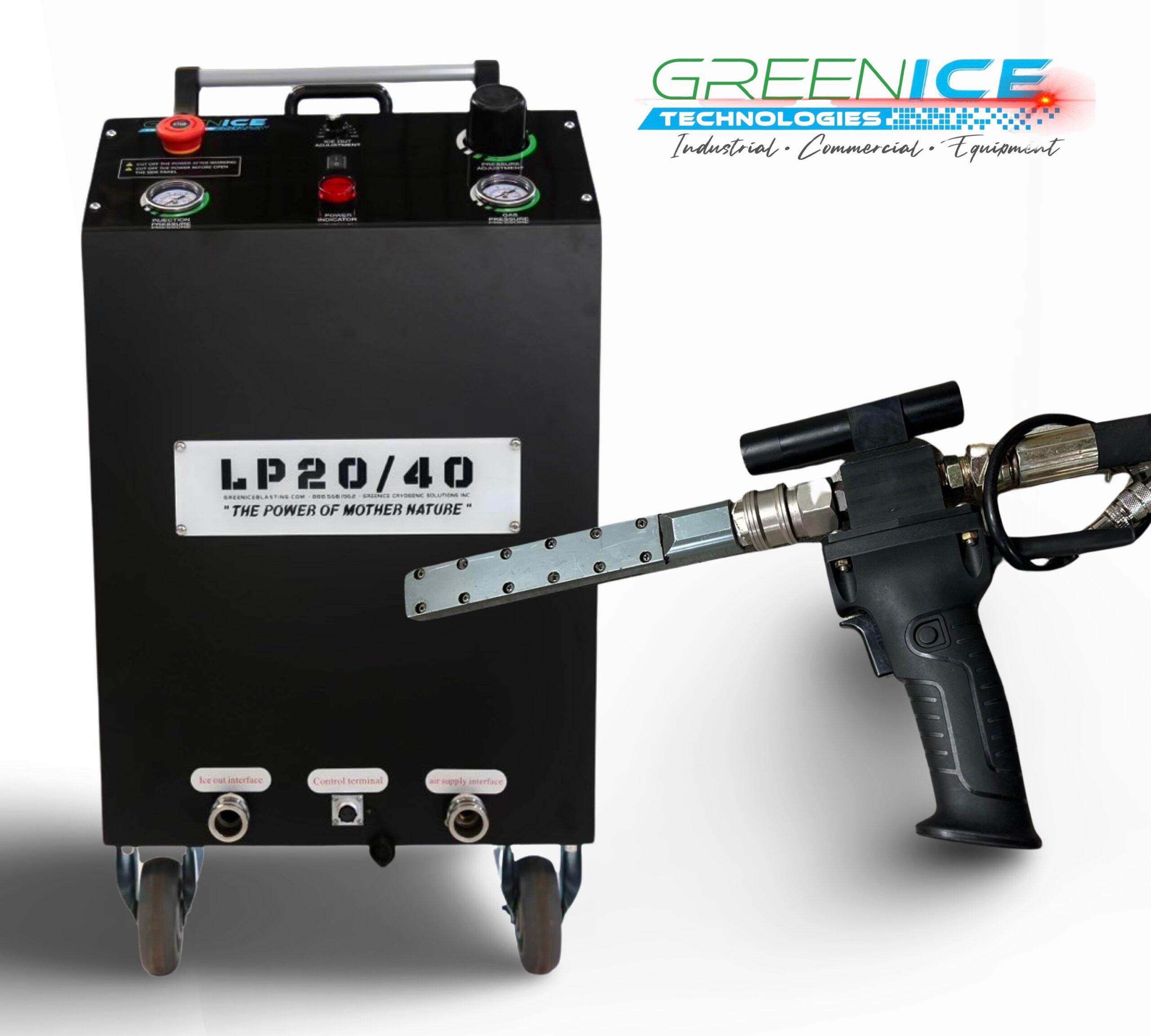 Dry Ice Blasting Cleaning Machine Dry Ice Blaster for Car Ships